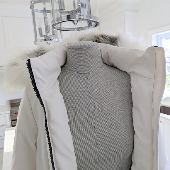 Derek Lam 10 Crosby white winter coat, medium - Picture 9 of 16